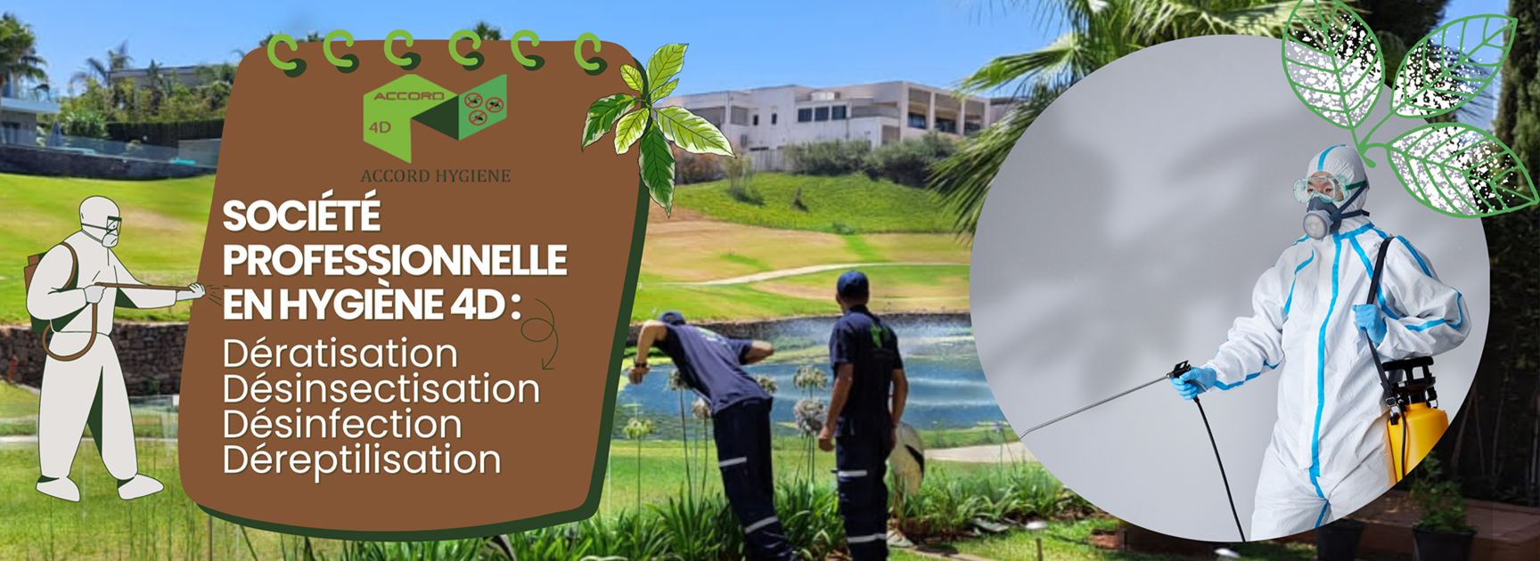 Hygiène 4D : dératisation, désinsectisation, désinfection